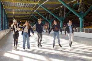 Recreatie schaatsen bij Triavium